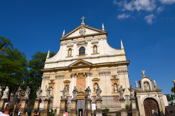 Church of St Peter and St Paul in Krakow, the unofficial cultural capital of Poland, was named the official European Capital of Culture for the year 2000 