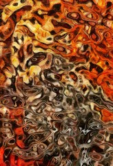 Grunge background. Detailed simple hand drawing texture. Contemporary handmade design pattern. Abstract painting backdrop in old vintage style. Scratched retro template. 