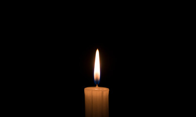 Candle in the darkness