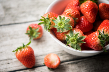 Fresh fruit strawberry