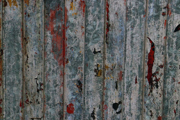 colorful rusty metal iron plate grunge wall background backdrop surface