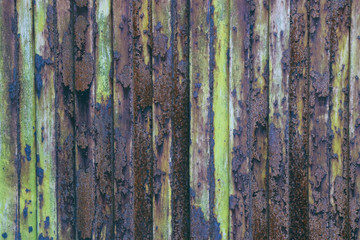 colorful rusty metal iron plate grunge wall background backdrop surface