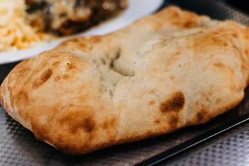 closeup of bread