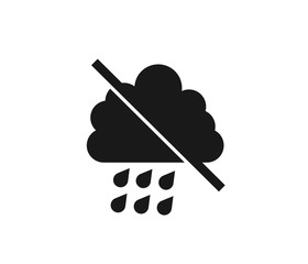 rain not allow  icon 