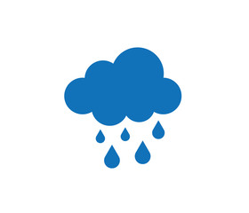 Raining blue icon 