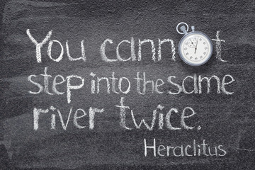 same river twice Heraclitus