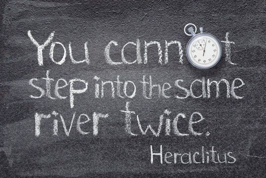 Same River Twice Heraclitus