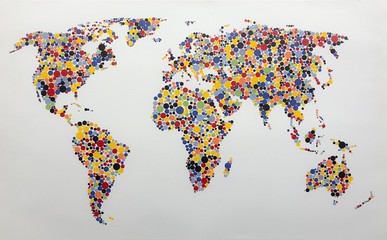 Fototapeta premium World map