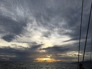 Sonnenuntergang Maui Lanai