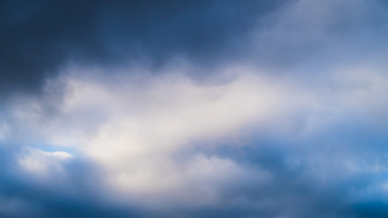 blue sky after the rain