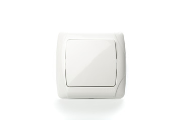 light switch isolated on white