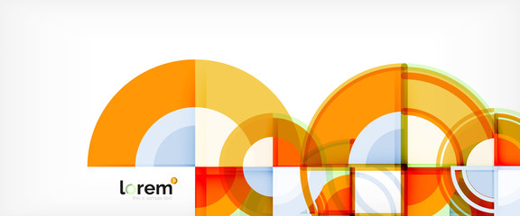 Obraz premium Modern geometric abstract background