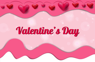Valentine's day banner
