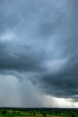 Fototapeta na wymiar clouds storm