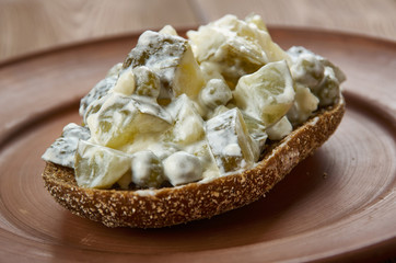 Danish Sandwich Salat