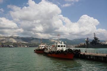 ships in port