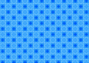 Abstract geometric shapes pattern blue background