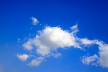 Fototapeta premium blue sky and white clouds