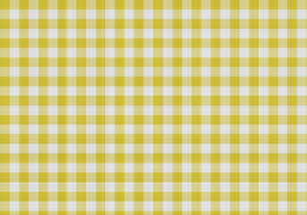 gingham yellow cotton textile