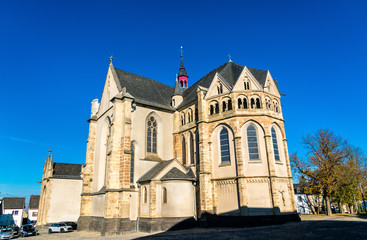 Fototapeta na wymiar St. Martin and St. Severus church in Munstermaifeld - Rhineland-Palatinate, Germany