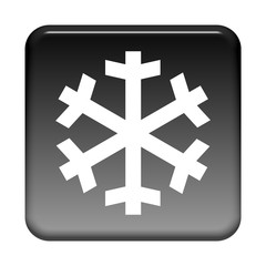 Obraz premium Schwarzer Button mit Icon