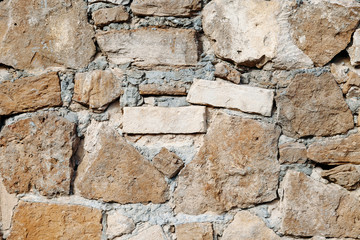 old stone wall background. texture