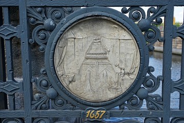 Berlin - Werderscher Markt - Brücke 1657