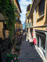 Italy Lombardy, Lake Como, Lake Como, Como province, Bellagio old town