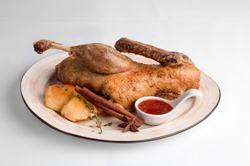 christmas dinner meat