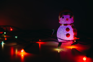 christmas holidays snowman decoration