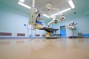 medical equipment in the operating room