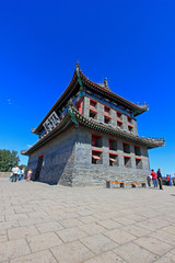 Shanhaiguan ancient city embrasured watchtower, China