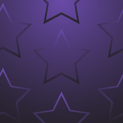  Purple background with star symbols