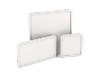Led panels with different sizes