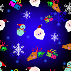 christmas seamless pattern