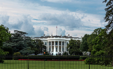 The White Hous of US President in Washington D.C.