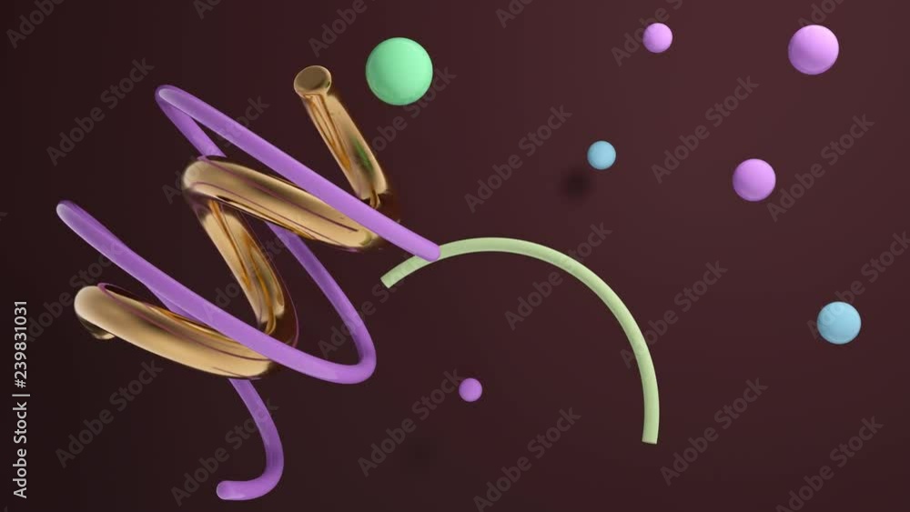 Poster 3d render simple background with geometric primitives. realistic metal and lighting with shadows.