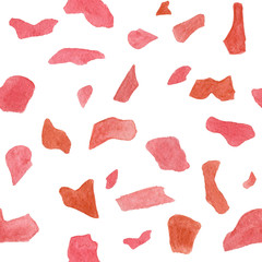 Granite, Terrazzo & Tile. Terrazzo seamless pattern. Vibrant colors. Textured shapes. Confetti. Colorful hand drawn design. Granite textured shapes in vibran. Hand drawn Patterns. Living coral color.