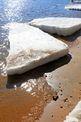 sea ice natural scenery