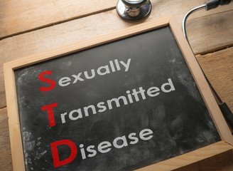 Medical and Health Care Concept, STD Sexually Transmitted Disease