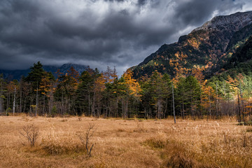 Kamikochi in Autumn, Japanese Alps, Chubu Sangaku National Park