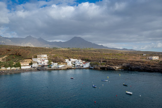 El Puertito town, Tenerife, Canary islands.