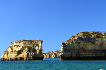cliffs of mediterranean sea