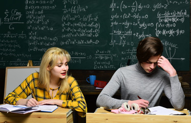 Teachers reputation is gold. Student Studying Hard Exam. Best educators remember the importance of...