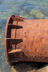 Dredging steel tube