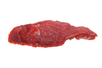meat isolated on white background