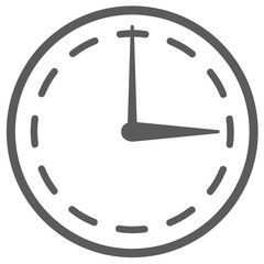 時計 砂時計 目覚まし時計 懐中時計 腕時計 測定器 サイコロ 数字 イラスト アイコン Wall Mural 至 岡野