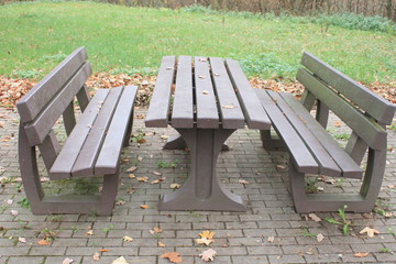 Rastplatz an der Autobahn