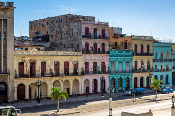 Fototapeta na wymiar Paseo de Marti, Havana