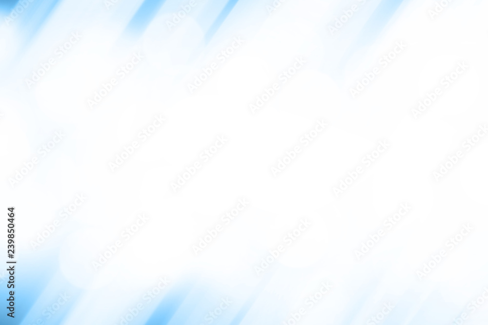 Wall mural blue gradient blurred bokeh abstract background
